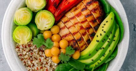 Frango Pronto em 20 Minutos: Bowl Delicioso